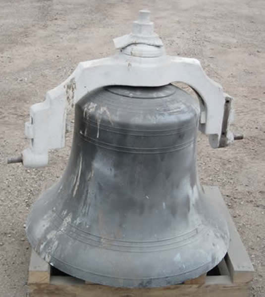 Church bell restoration in St. Charles, Minnesota - Powder Coating Project